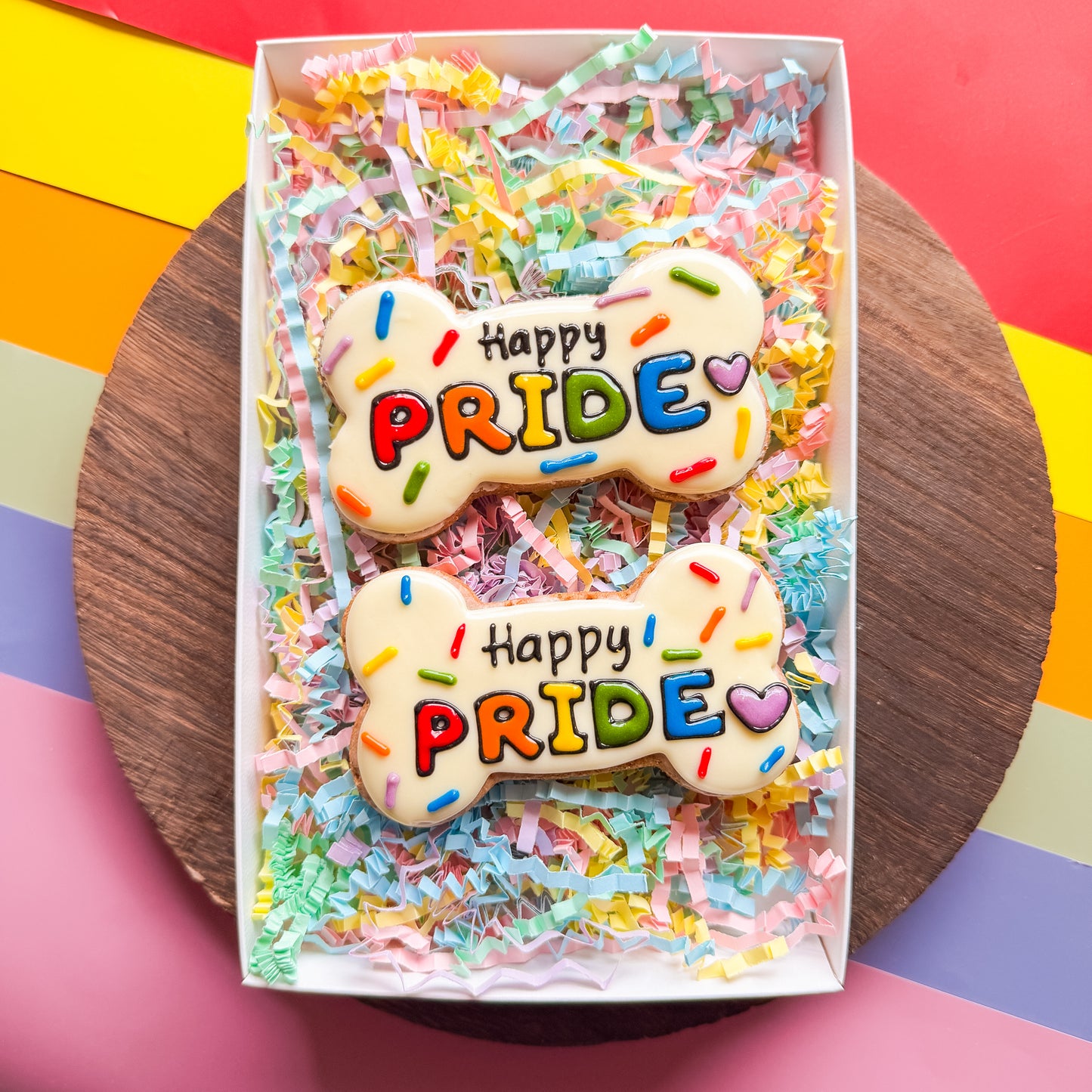 Happy Pride Iced Bone