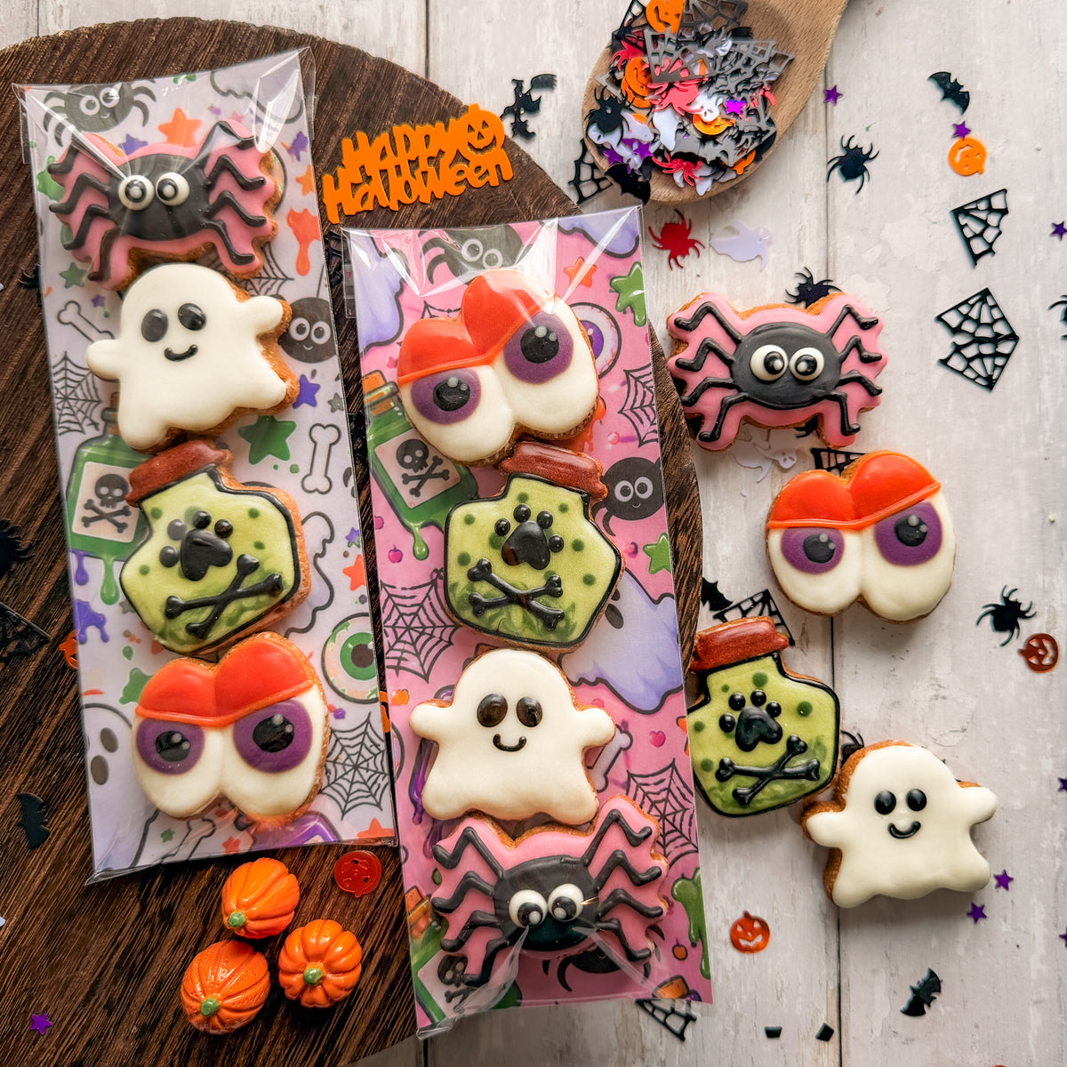 Halloween Mini Iced Treats (pack of 4)