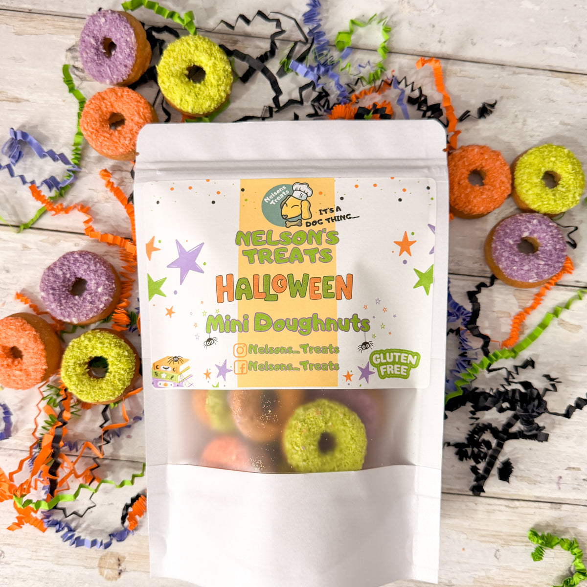 Halloween Mini Doughnuts