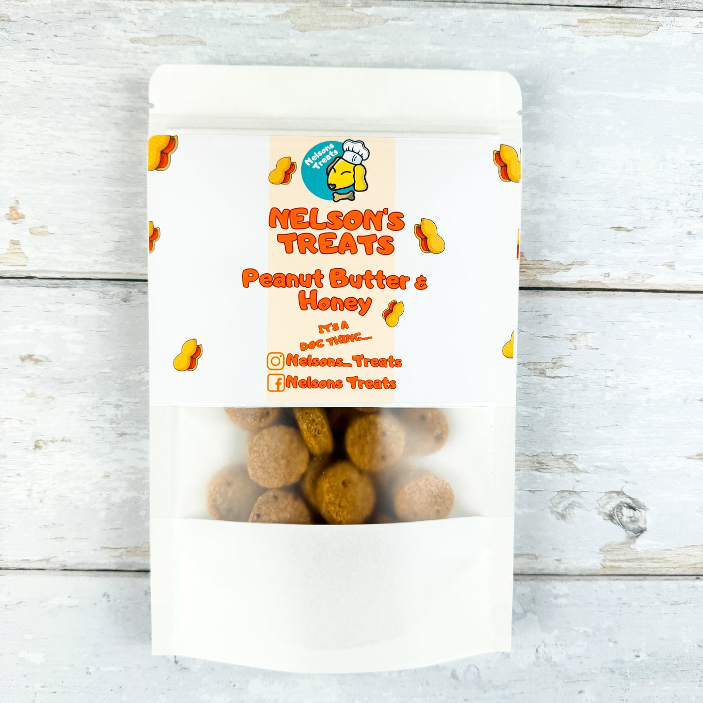 Small peanut butter dog treats