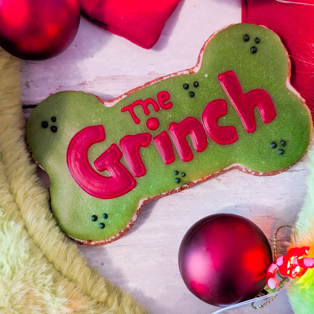 Grinch Iced Bone
