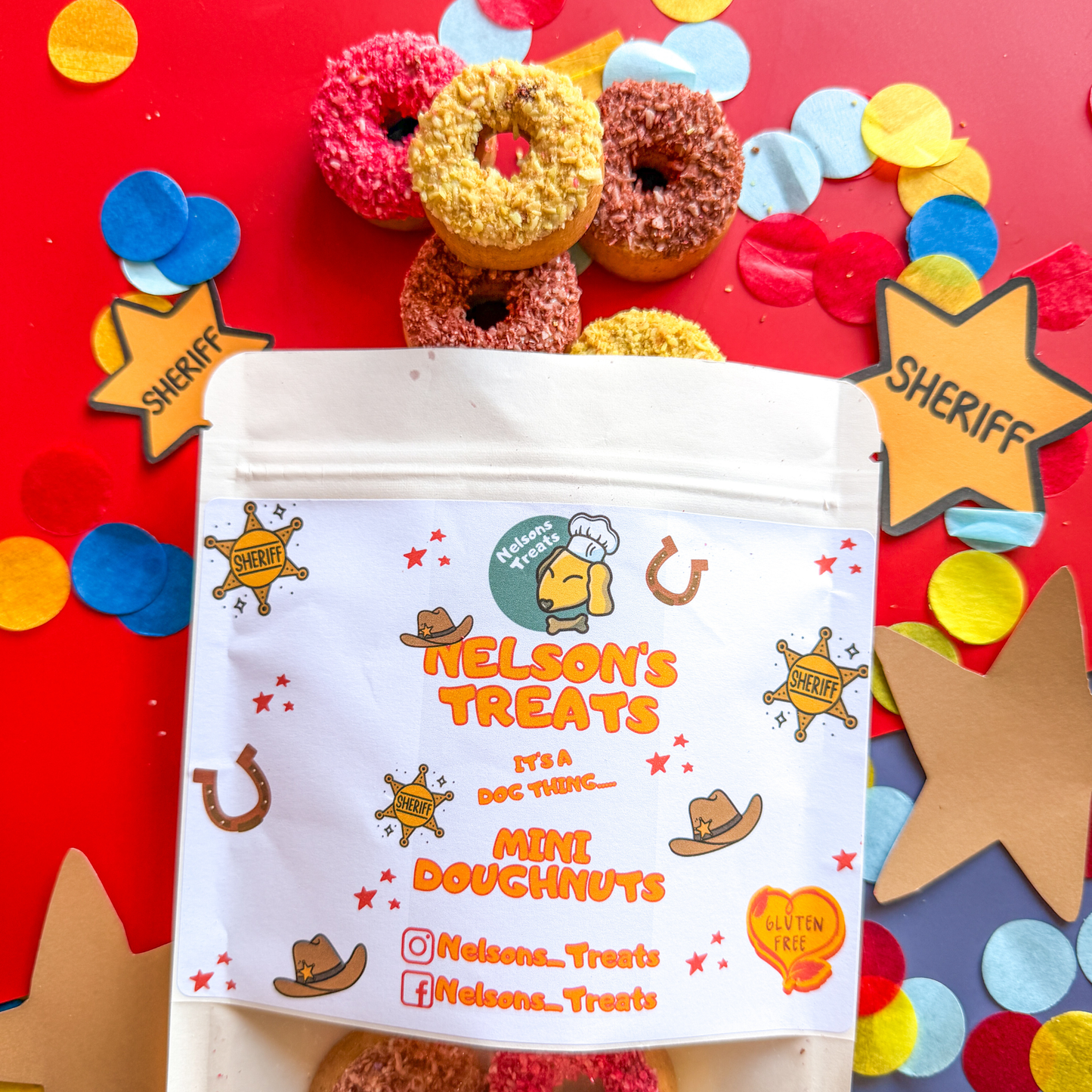 Sheriff & Space Ranger Mini Doughnuts