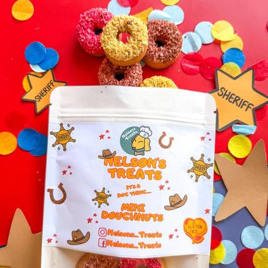 Sheriff & Space Ranger Mini Doughnuts