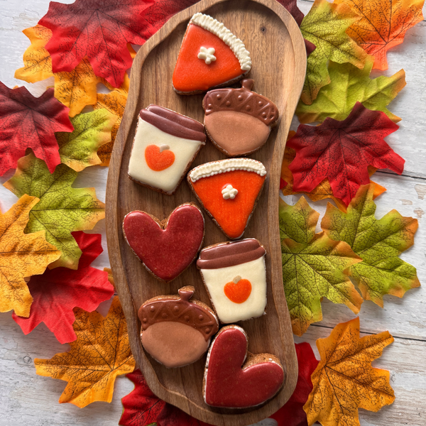 Mini Autumn Iced Treats