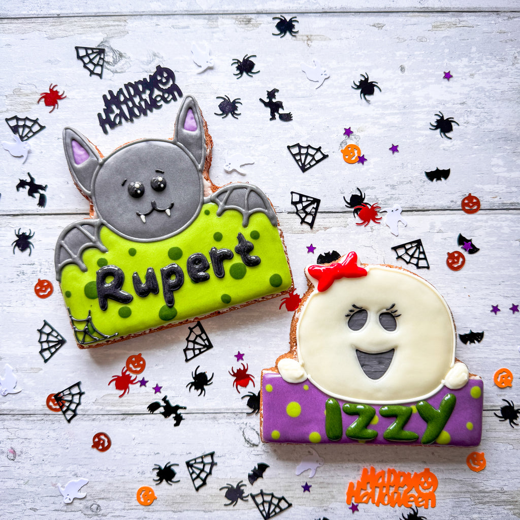 Personalised Halloween Iced Treat