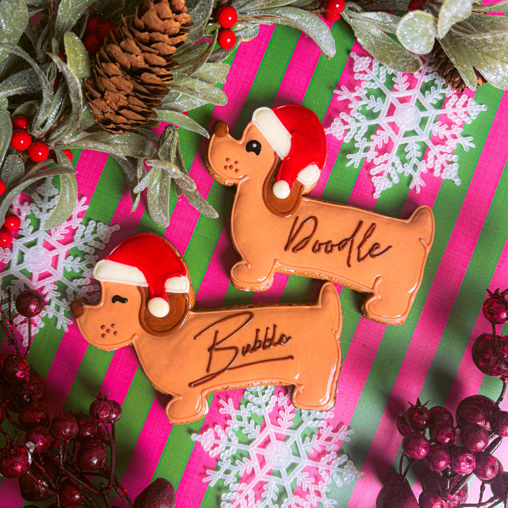 Personalised Christmas Dog Treat