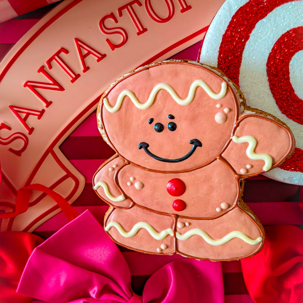 Large Iced Ginger Bread Man Treat