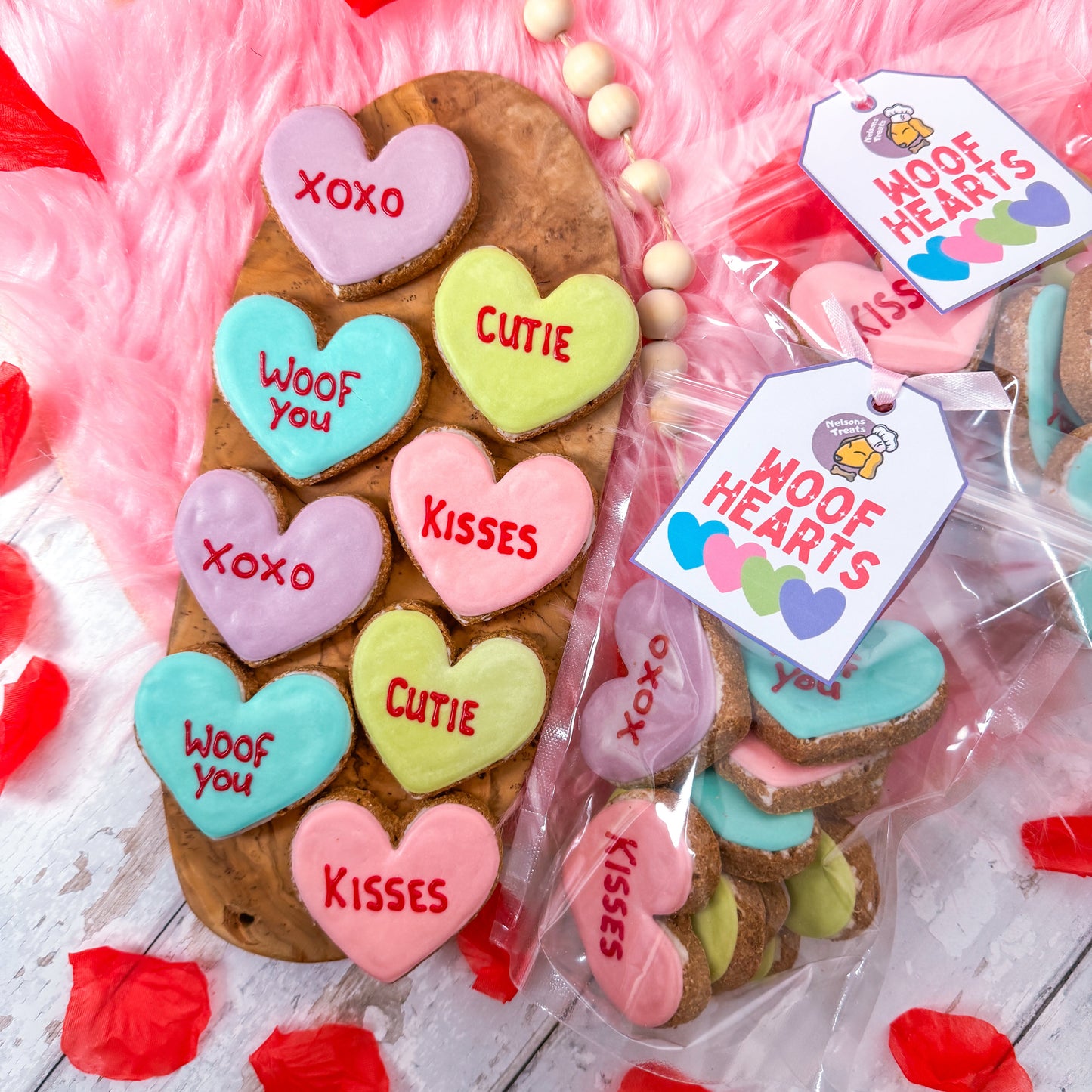 Mini Woof Heart Treats