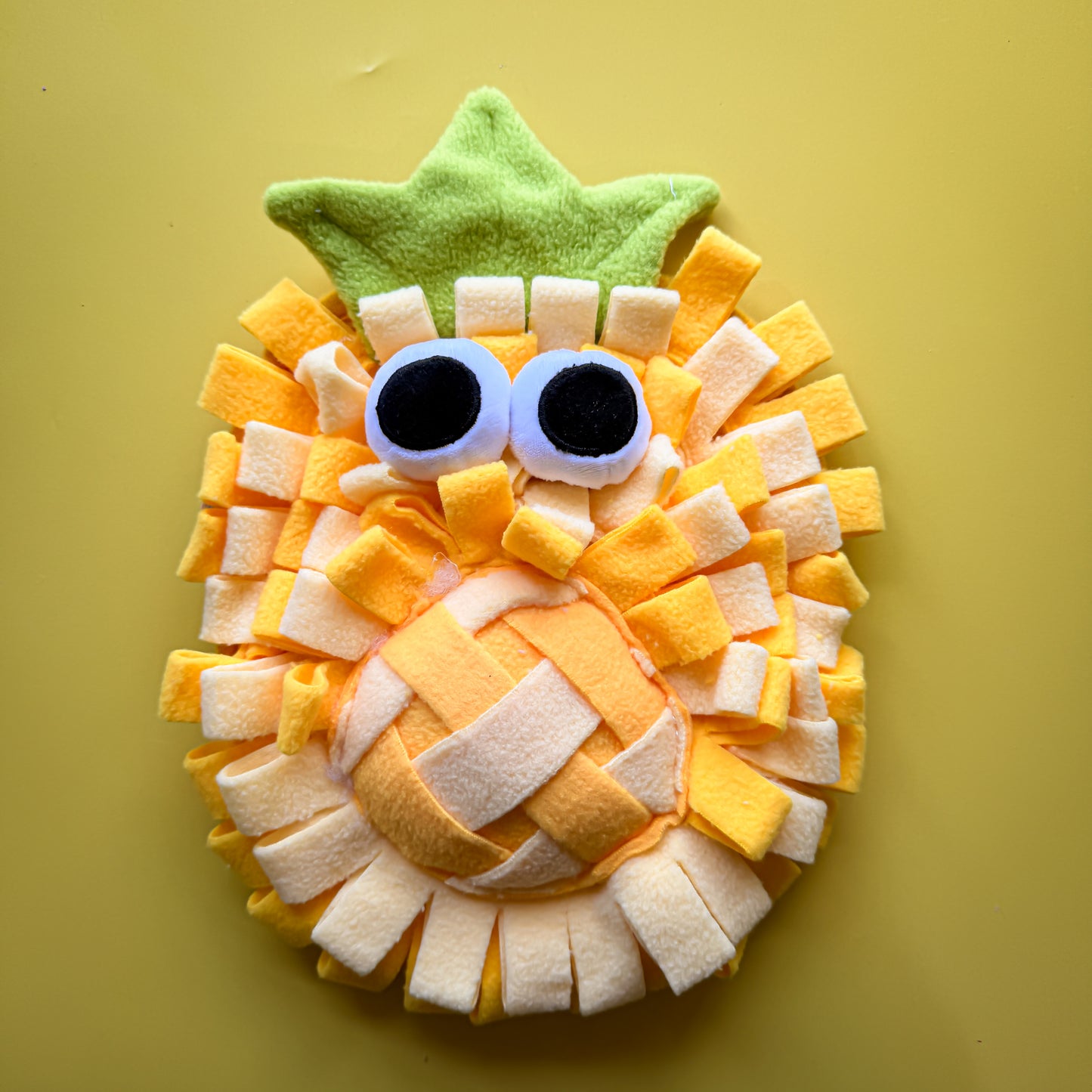 Yellow Pineapple Snuffle Mat