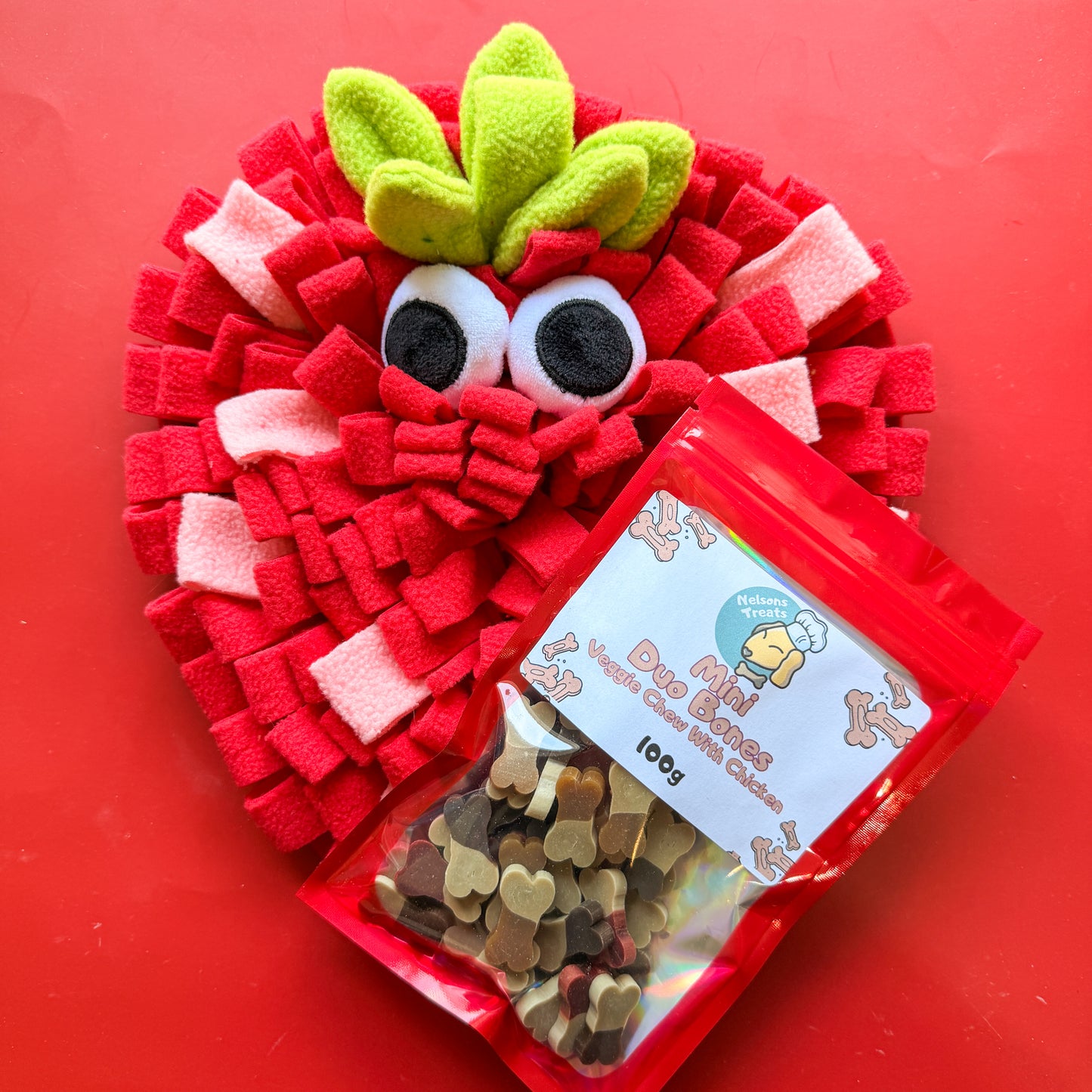 Strawberry Snuffle Mat