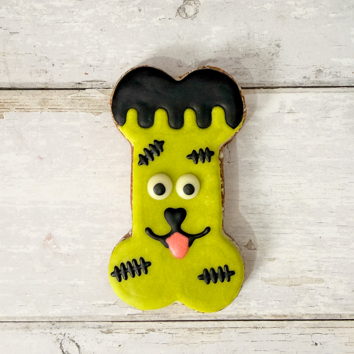 Halloween Franken Pup Bone