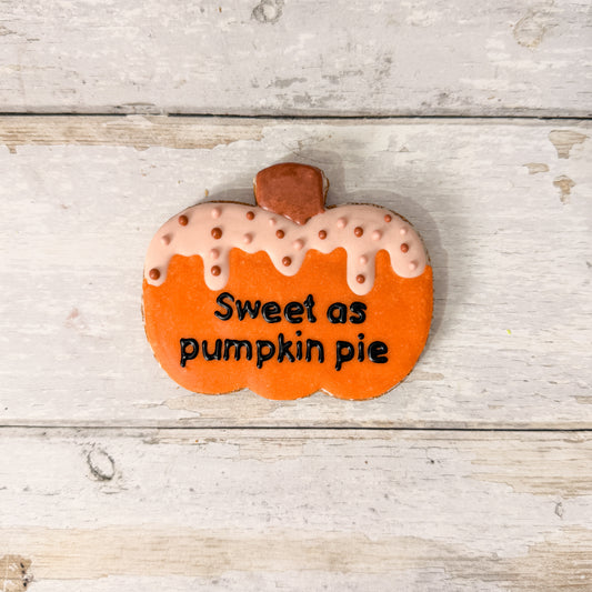 Sweet As Pumpkin Pie Iced Treat