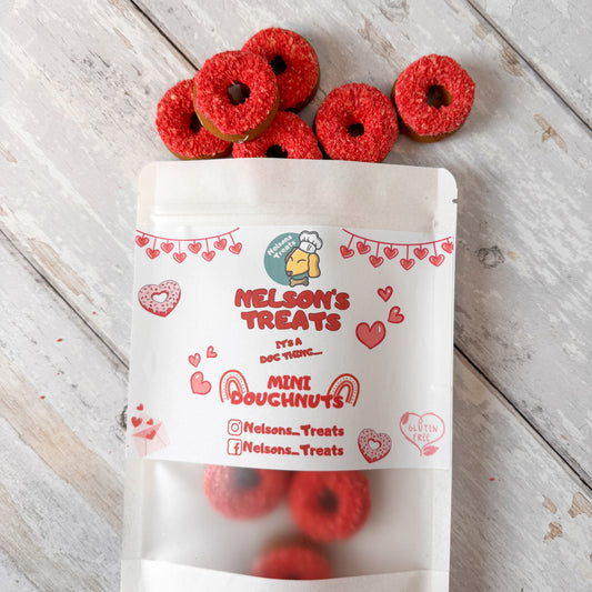 Valentines Mini Doughnuts