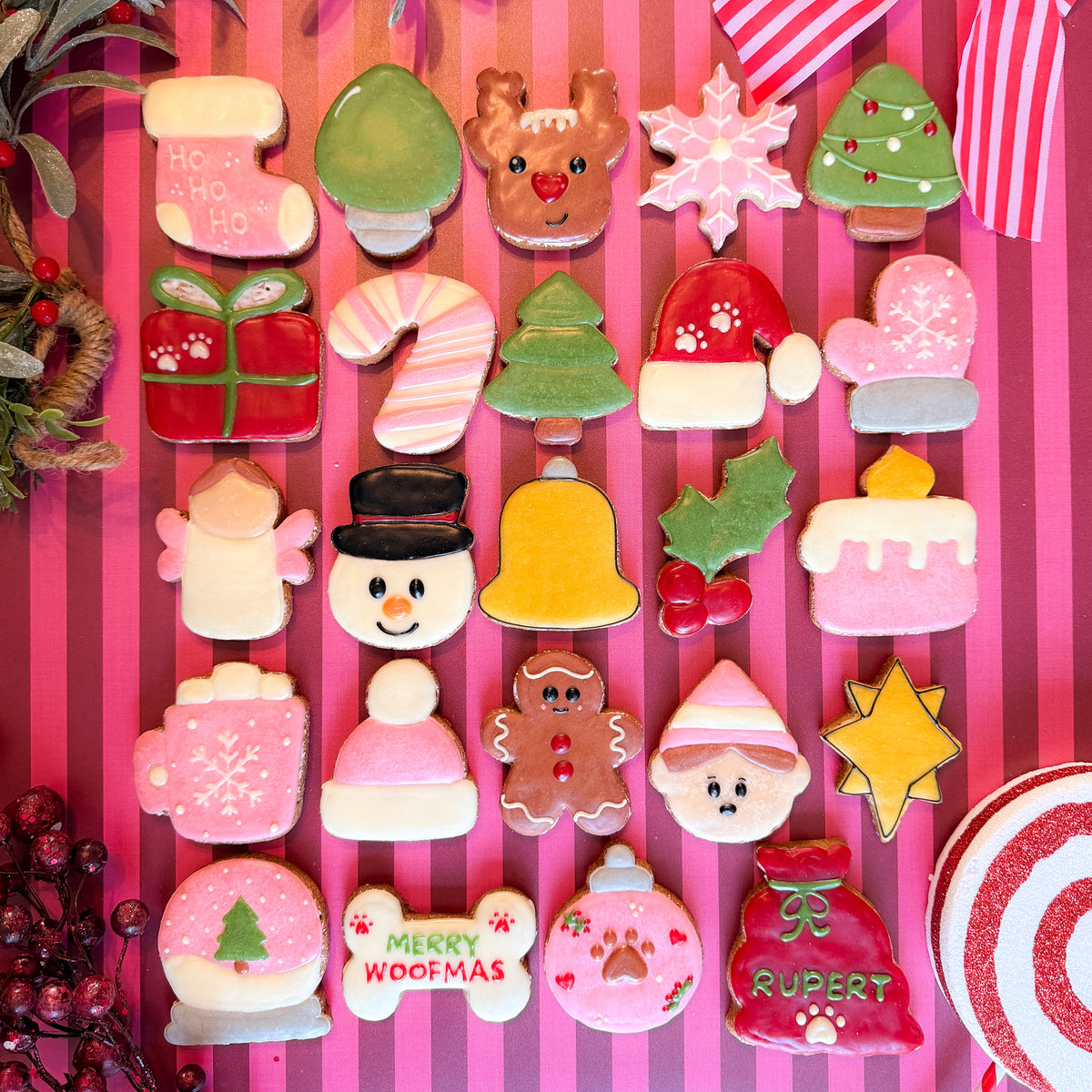 Christmas Advent Iced Treats
