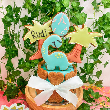 Dino Birthday Cake