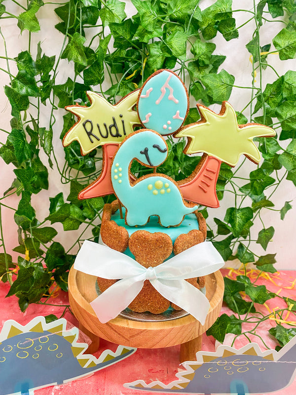 Dino Birthday Cake